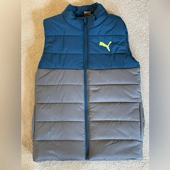 NEW - never worn Puma kid’s puffy vest - Picture 4 of 4